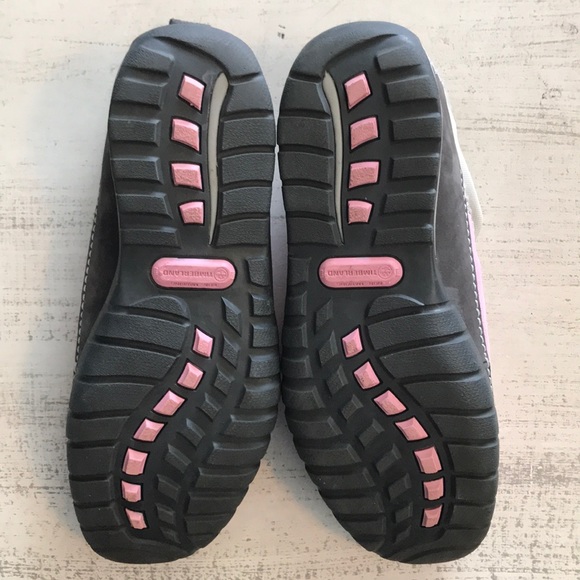 Timberland Smartwool Power Pink Leather Insulated Lounger Shoes, 6.5 - Picture 11 of 14